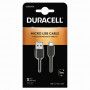 Duracell MicroUSB lataus- ja datakaapeli 1m | Toimistotukku Talka Oy