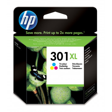 HP CH564EE (301XL) mustesuihkukasetti 3-väri | Toimistotukku Talka Oy
