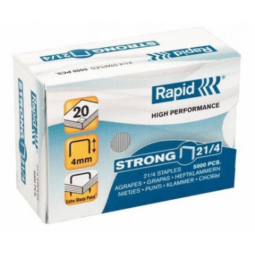 Rapid niitit  Strong 21/4 (5000) | Toimistotukku Talka Oy