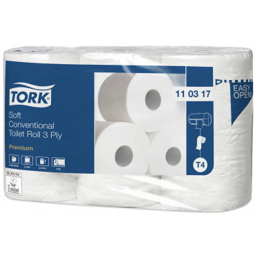 Tork WC-paperi Premium T4 valkoinen (42) | Toimistotukku Talka Oy