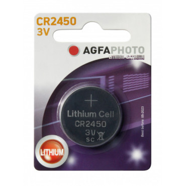 AgfaPhoto CR2450 lithium-nappiparisto 3V | Toimistotukku Talka Oy