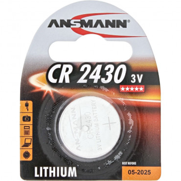 Ansmann CR2430 lithium-nappiparisto 3V | Toimistotukku Talka Oy