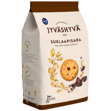 Jyväshyvä suklaapisara 350g | Toimistotukku Talka Oy