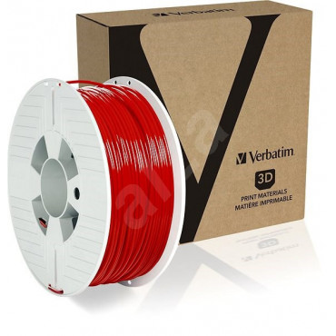 Verbatim 3D printer filament 2,85mm red 1kg | Toimistotukku Talka Oy