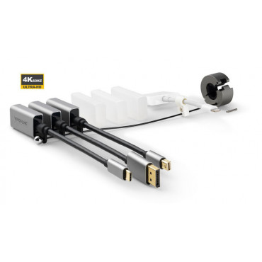 Vivolink Pro HDMI adapterirengas w/Cable 4-osainen | Toimistotukku Talka Oy