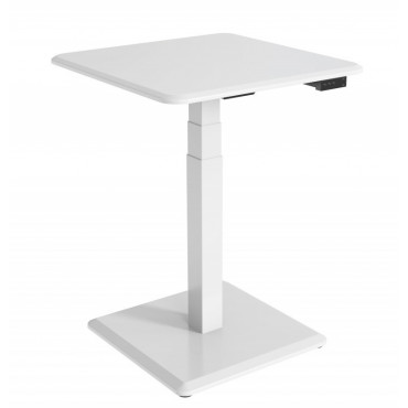 Stoo® Desk Single Compact sähköpöytä 60 x 60 cm valkoinen | Toimistotukku Talka Oy