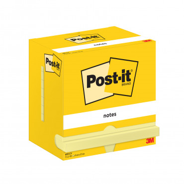 Post-it 655 keltainen viestilappu 76 x 127 mm (12) | Toimistotukku Talka Oy
