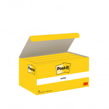 Post-it 653 keltainen viestilappu 38 x 51 mm (12) | Toimistotukku Talka Oy