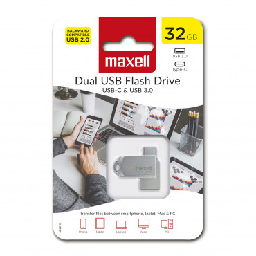 Maxell USB älypuhelinmuititikku 32GB USB 3.0 | Toimistotukku Talka Oy