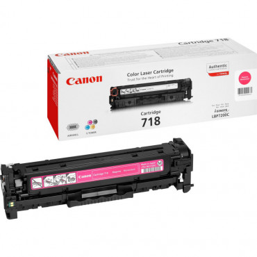 Canon CRG-718M värikasetti punainen | Toimistotukku Talka Oy