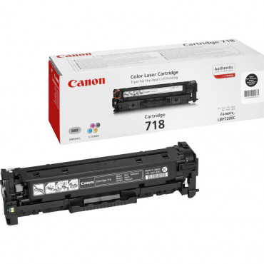 Canon CRG-718BK värikasetti musta | Toimistotukku Talka Oy