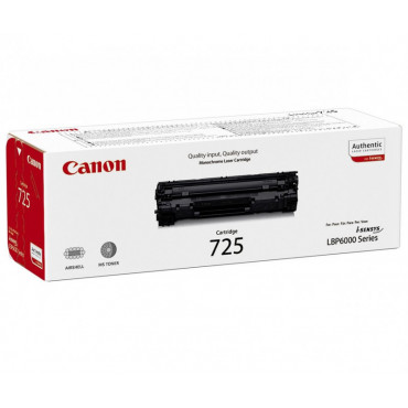 Canon CRG-725 värikasetti musta | Toimistotukku Talka Oy