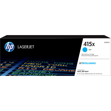 HP 415X Cyan LaserJet Toner Cartridge | Toimistotukku Talka Oy