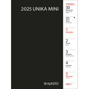 Unika mini, musta | Toimistotukku Talka Oy