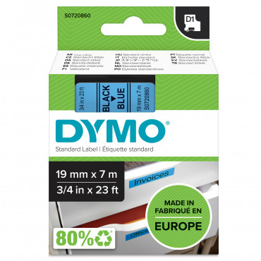 Dymo D1 tarrateippi 19 mm mu/si | Toimistotukku Talka Oy