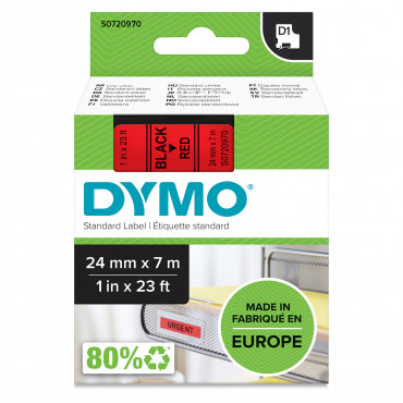 Dymo D1 tarrateippi 24 mm mu/pu | Toimistotukku Talka Oy