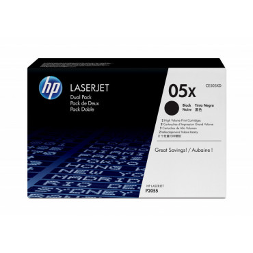 HP CE505XD värikasetti musta (2-pack) | Toimistotukku Talka Oy