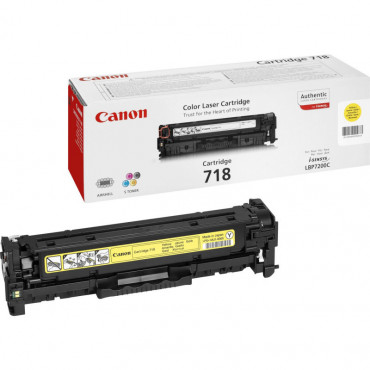 Canon CRG-718Y värikasetti keltainen | Toimistotukku Talka Oy