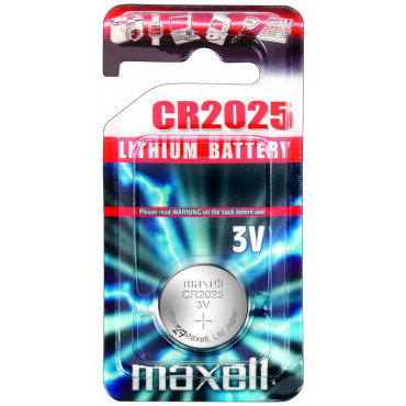 Maxell paristo CR 2025 1-pack | Toimistotukku Talka Oy