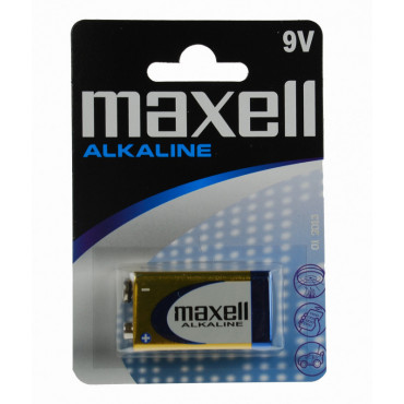 Maxell paristo 6LR61 9V 1-pack | Toimistotukku Talka Oy