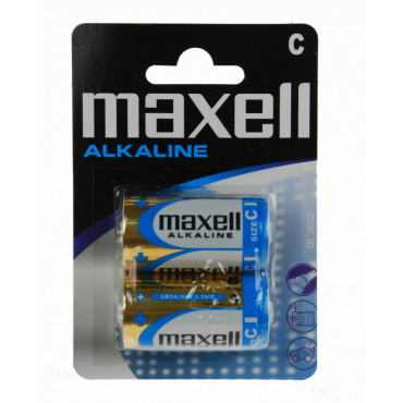 Maxell paristo LR-14 (C) 2-pack | Toimistotukku Talka Oy