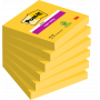 Post-it 654 Super Sticky ultrakeltainen 76 x 76 mm | Toimistotukku Talka Oy