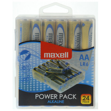 Maxell paristo LR06 (AA) 24-pack box | Toimistotukku Talka Oy