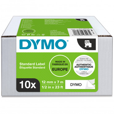 Dymo tarrateippi 12mm x 7m mu/va (10) | Toimistotukku Talka Oy