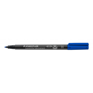 Staedtler Lumocolor M317 sininen 1,0 mm | Toimistotukku Talka Oy