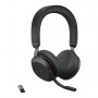 Jabra Evolve2 75 Link380a MS Stereo kuulokkeet | Toimistotukku Talka Oy