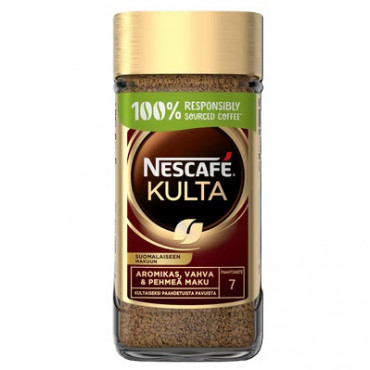 Kahvi Nescafe Kulta pikakahvi 200 g | Toimistotukku Talka Oy