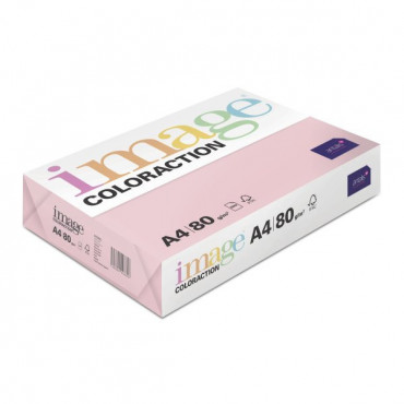 Image Coloraction A4/80g Tropic/Pale Pink | Toimistotukku Talka Oy