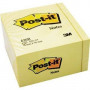 Post-it 636-B viestilappukuutio Canary Yellow 76 mm x 76 mm | Toimistotukku Talka Oy