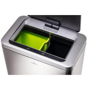 Durable Sensor Bin NO TOUCH DUO 2 x 20 L roskakori | Toimistotukku Talka Oy