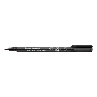 Staedtler Lumocolor S313 superfine musta 0,4 mm | Toimistotukku Talka Oy