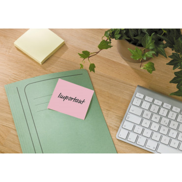 Post-it ekoviestilappu värilajitelma 76 x 76 mm (16) | Toimistotukku Talka Oy