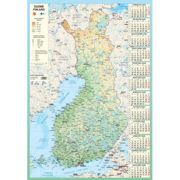 Karttakalenteri | Toimistotukku Talka Oy