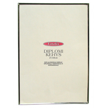 Diplomikehys 21 x 30 cm hopea Diplomikehys 21 x 30 cm hopea | Toimistotukku Talka Oy