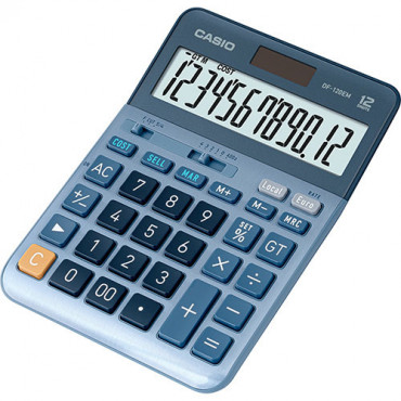 Casio DF-120EM pöytälaskin Casio DF-120EM pöytälaskin | Toimistotukku Talka Oy