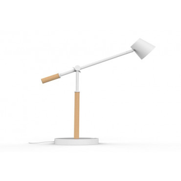 Pöytävalaisin Unilux Vicky Led valkoinen/puu Pöytävalaisin Unilux Vicky Led valkoinen/puu | Toimistotukku Talka Oy