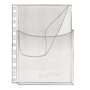 Kansiopaljetasku A4 läpällä PVC (10) Kansiopaljetasku A4 läpällä PVC (10) | Toimistotukku Talka Oy