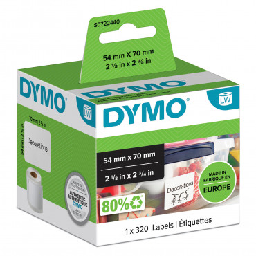 Dymo LabelWriter yleistarrat 70 x 54 mm Dymo LabelWriter yleistarrat 70 x 54 mm | Toimistotukku Talka Oy