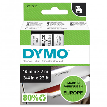 Dymo D1 tarrateippi 19 mm mu/ki Dymo D1 tarrateippi 19 mm mu/ki | Toimistotukku Talka Oy