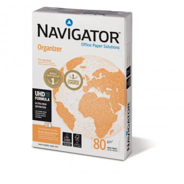 Navigator Organizer  80 g A4 2H reiät kopiopaperi | Toimistotukku Talka Oy