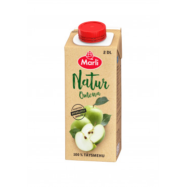 Marli Natur omenatäysmehu 2 dl | Toimistotukku Talka Oy