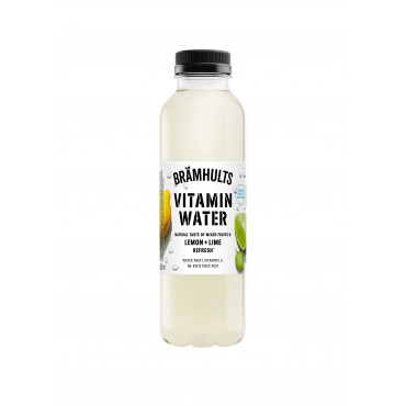 Brämhults Vitamin Water Sitruuna-Lime mehujuoma 0,5 L | Toimistotukku Talka Oy