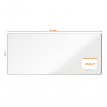 Nobo Premium Plus valkotaulu 270 x 120 cm emali | Toimistotukku Talka Oy