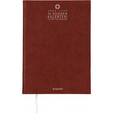 10 vuoden kalenteri/10 årskalendern, kupari | Toimistotukku Talka Oy