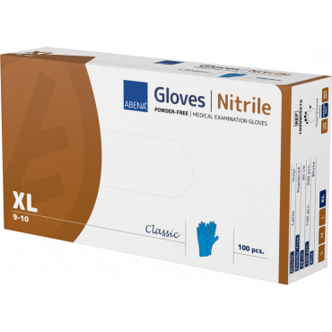ABENA Classic nitriilikäsine XL sininen (100) | Toimistotukku Talka Oy
