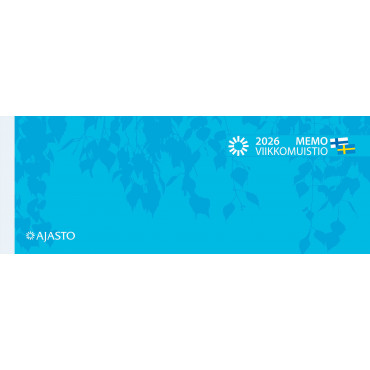 Memo-viikkomuistio, sininen | Toimistotukku Talka Oy